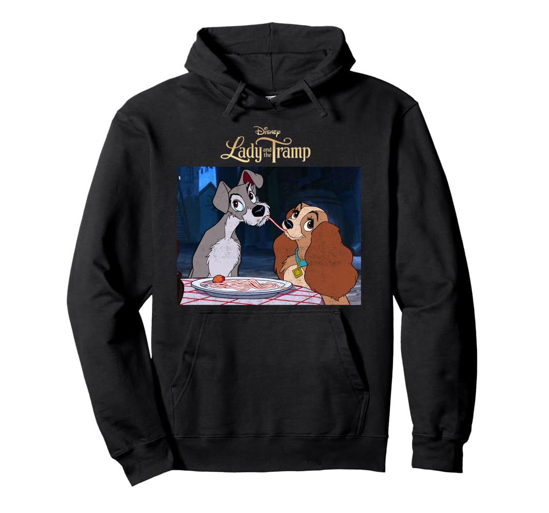 ［美品］リトルサニーバイト Lady and the Tramp hoodie Amazon.com: Disney Lady And The Tramp Iconic Scene Logo